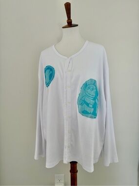 Vintage Upcycled Toy Story Cardigan
